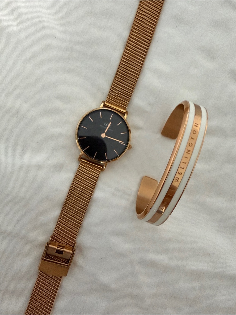 Daniel Wellington Watch + Bangle Set